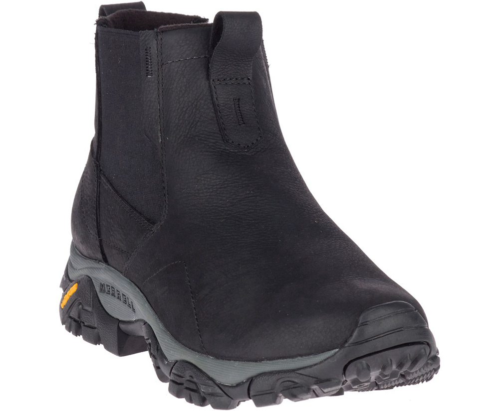 Merrell Støvler Herre - Moab Adventure Chelsea Waterproof Wide Width - Sort - QZC809716